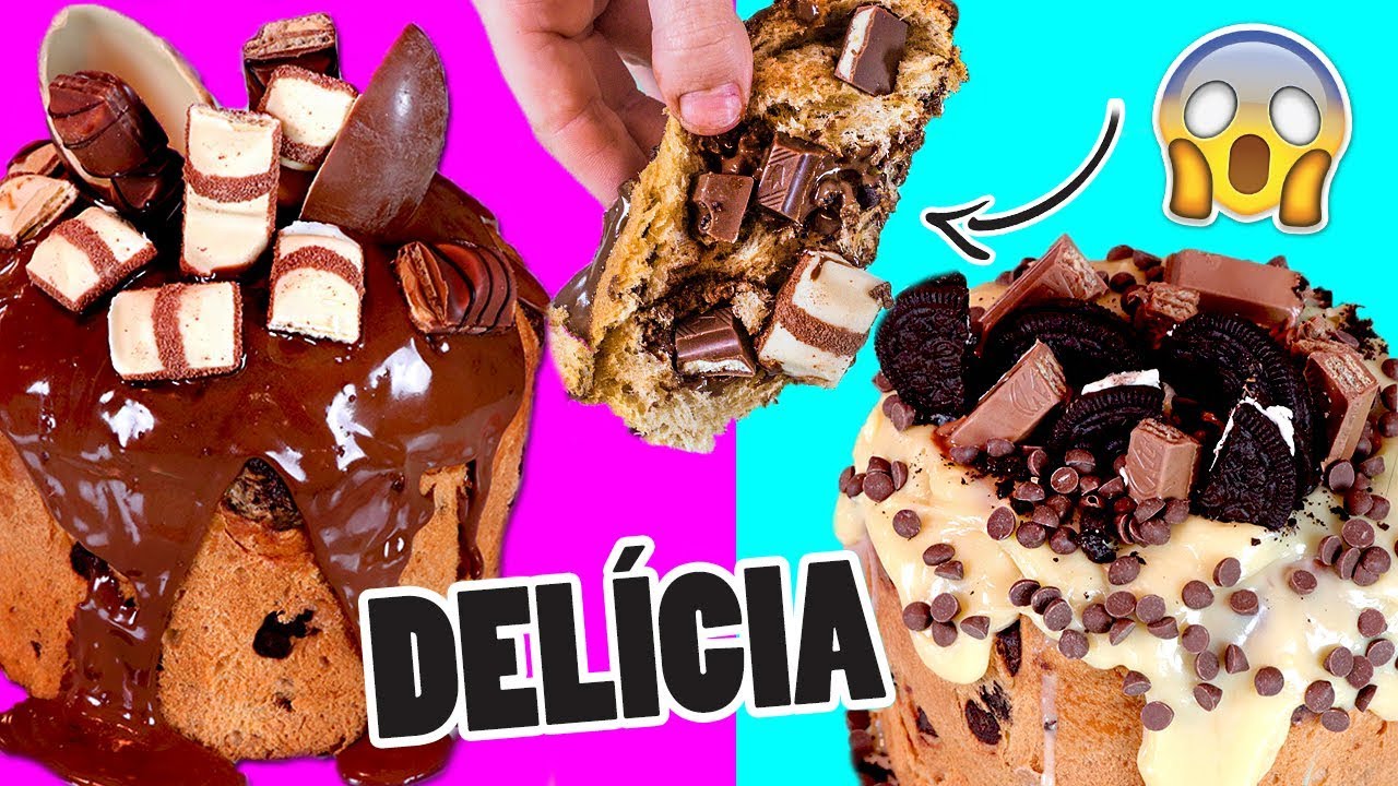 RECEITAS MAIS GOSTOSAS DO MUNDO #02 - CHOCOTONE| Amanda Domenico