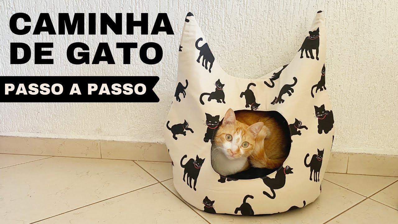 Como fazer CAMINHA DE GATO passo a passo para iniciantes na costura