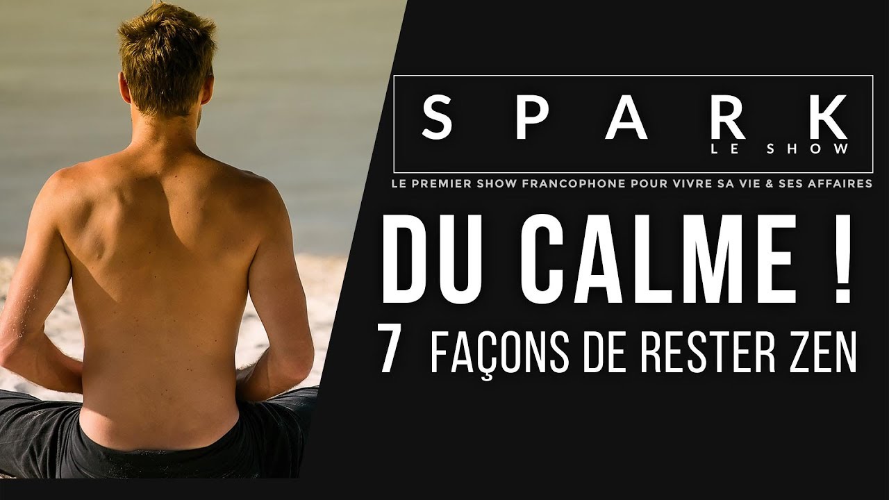 DU CALME ! 7 secrets pour rester Zen I Franck Nicolas