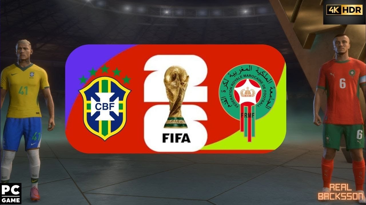 🔥🌍⚽ COUPE DU MONDE LÉGENDAIRE – BRÉSIL vs MAROC (MATCH D’OUVERTURE) | FC 26 😱🔥