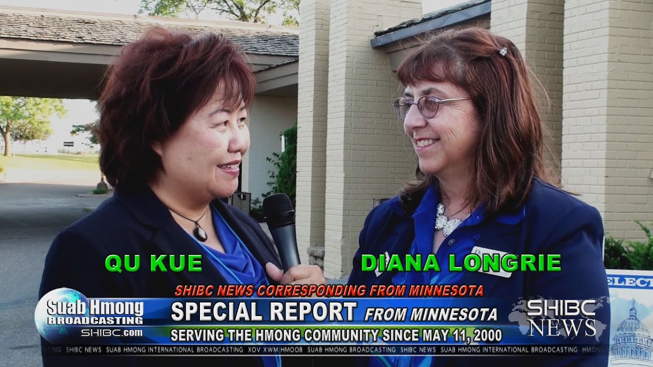 Suab Hmong News:  Diana Longrie, Running for US Congress, Debuts on SHIBC News