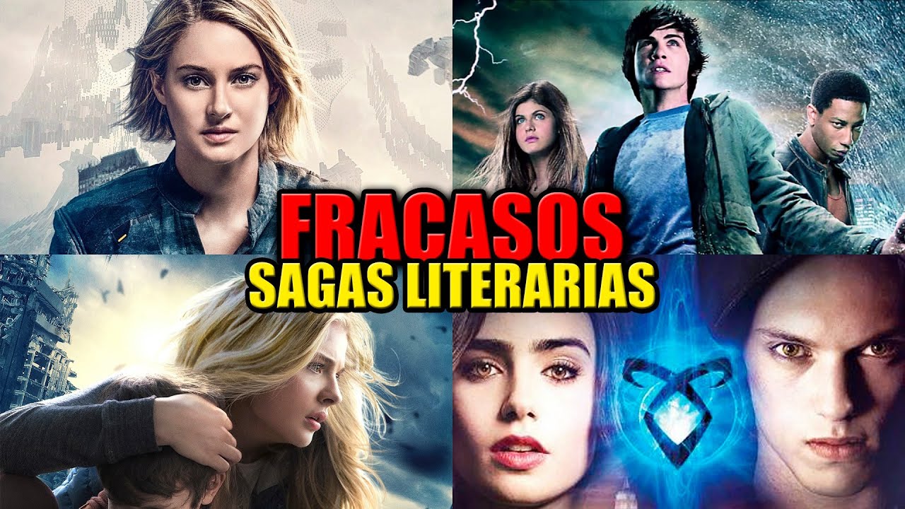 12 FRACASOS QUE ARRUINARON SAGAS DE PELICULAS BASADAS EN LIBROS | Edu Rocha Wow Qué Pasa