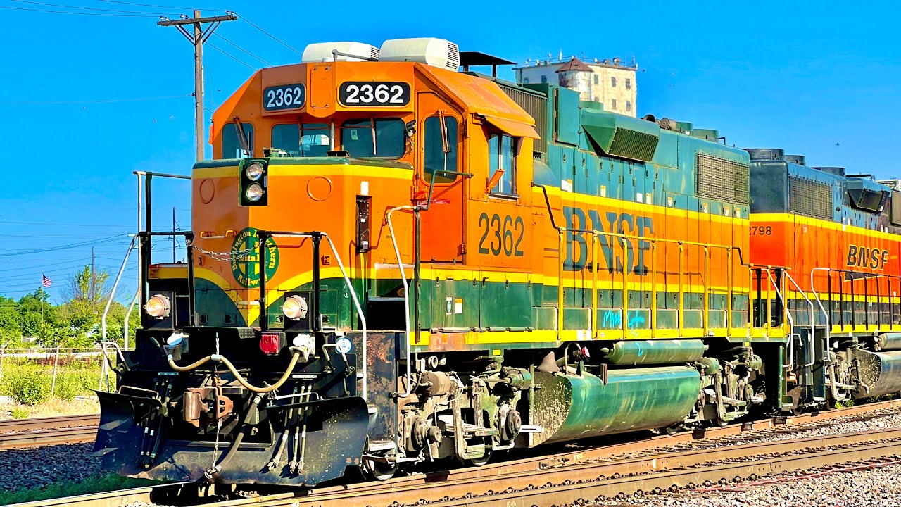 BNSF Action in Eastern Kansas ft: K&O, CSX, FXE, H1 & More!