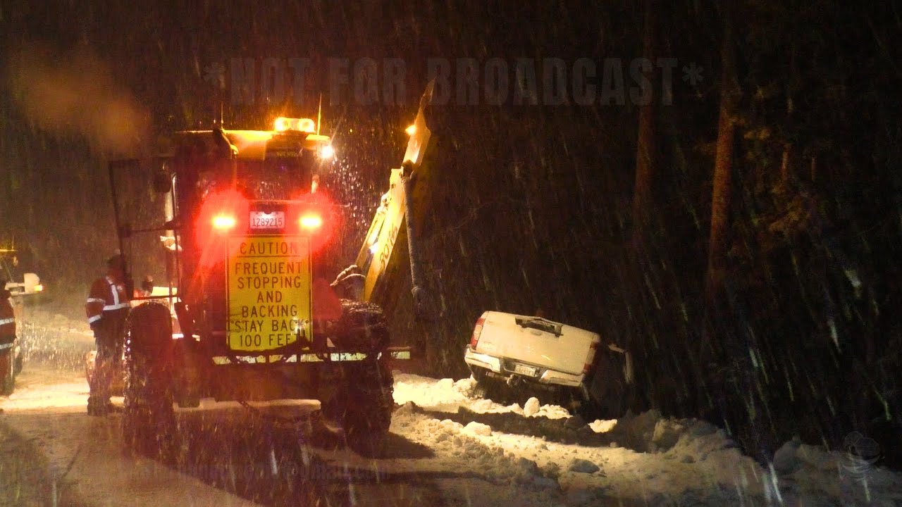 California Winter Storm Compilation - Donner Pass (2024/2025)