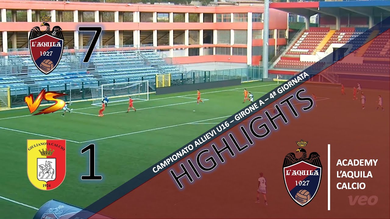U16 | Academy L'Aquila Calcio - Giulianova 7 - 1 | HIGHLIGHTS
