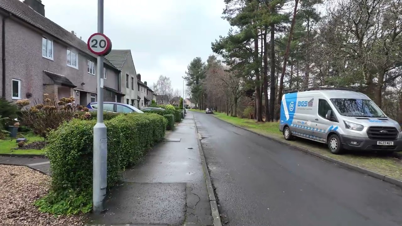 Walking round north Woodside Glenrothes Fife part 2