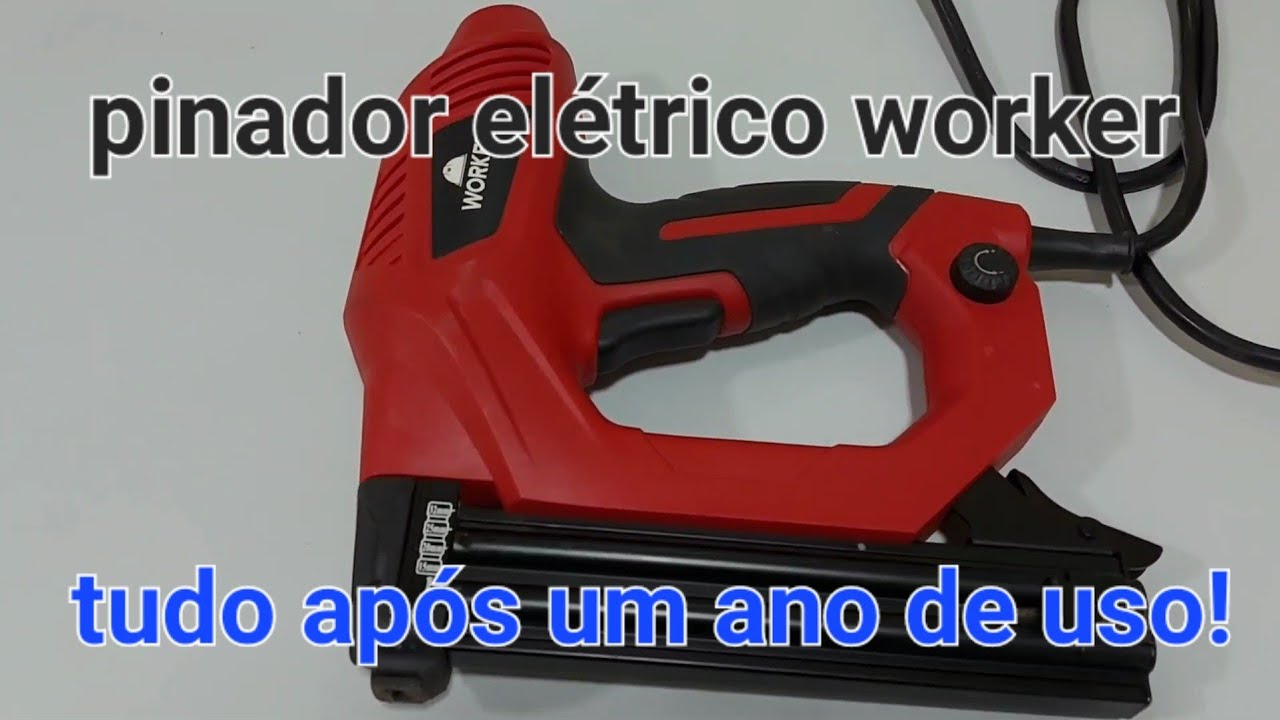 PINADOR GRAMPEADOR ELÉTRICO WORKER. NÃO COMPRE PINADOR ELÉTRICO ANTES DE ASSISTIR ESSE VÍDEO.