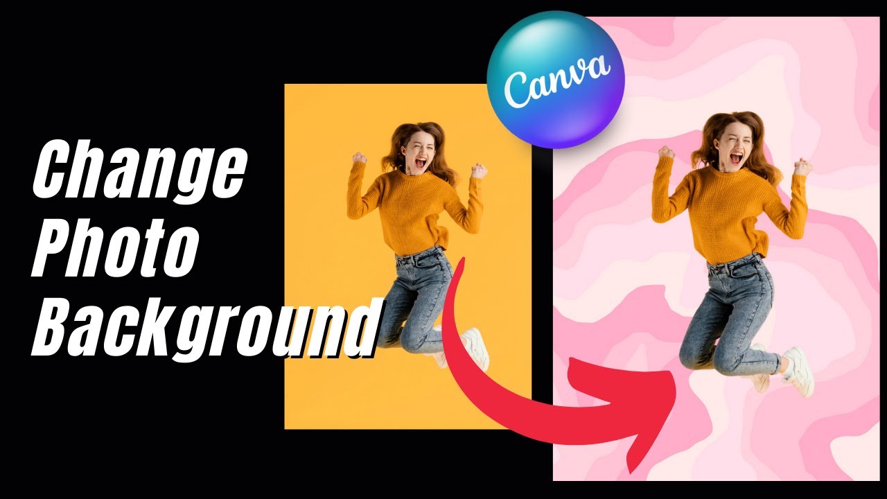 How to Change Photo Background Easy Canva Tutorial