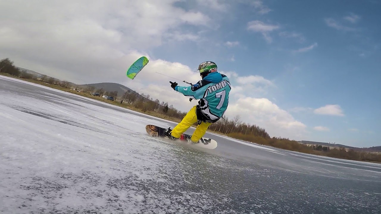 Snowkite Jezioro Lód - Bukówka