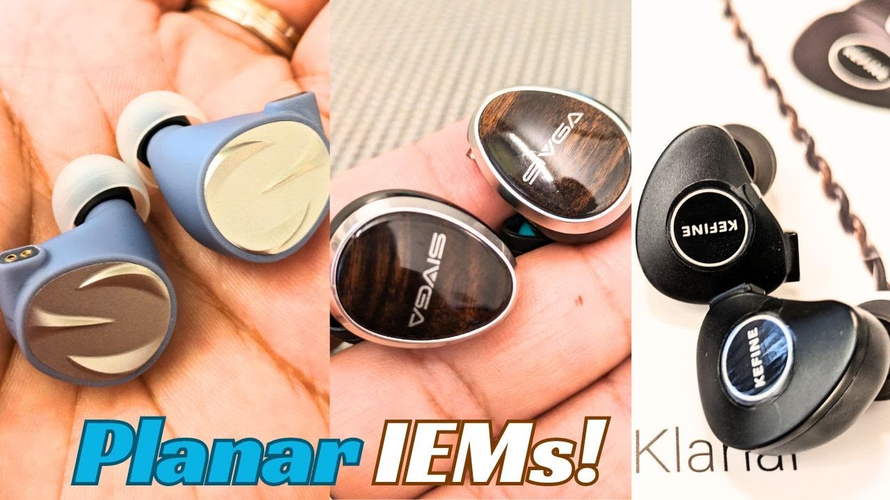 New Planar IEMs! LETSHUOER S15, Sivga Nightingale and KEFINE Klanar