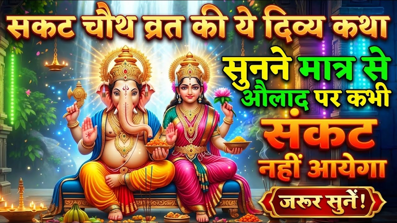 सकट चौथ व्रत का वो चमत्कार जिसे देख पूरा गाँव रो पड़ा । Sankat Chauth Vrat Kath