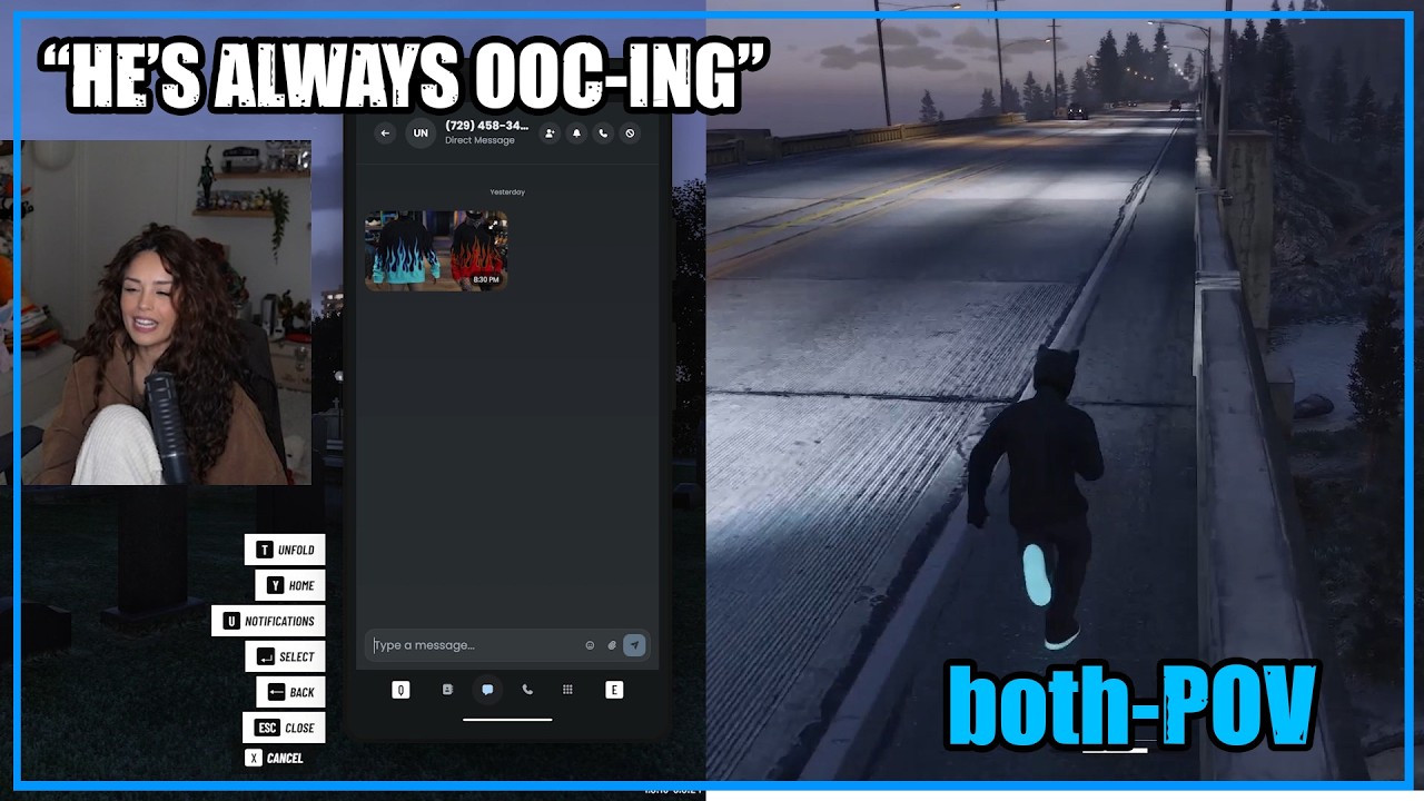 Valkyrae Explain Yuno Message & Sykkuno Get Emotional | Nopixel GTARP