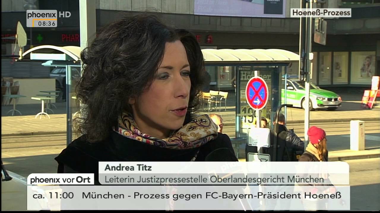 Hoeneß-Prozess: Interview mit Andrea Titz am 13.03.2014