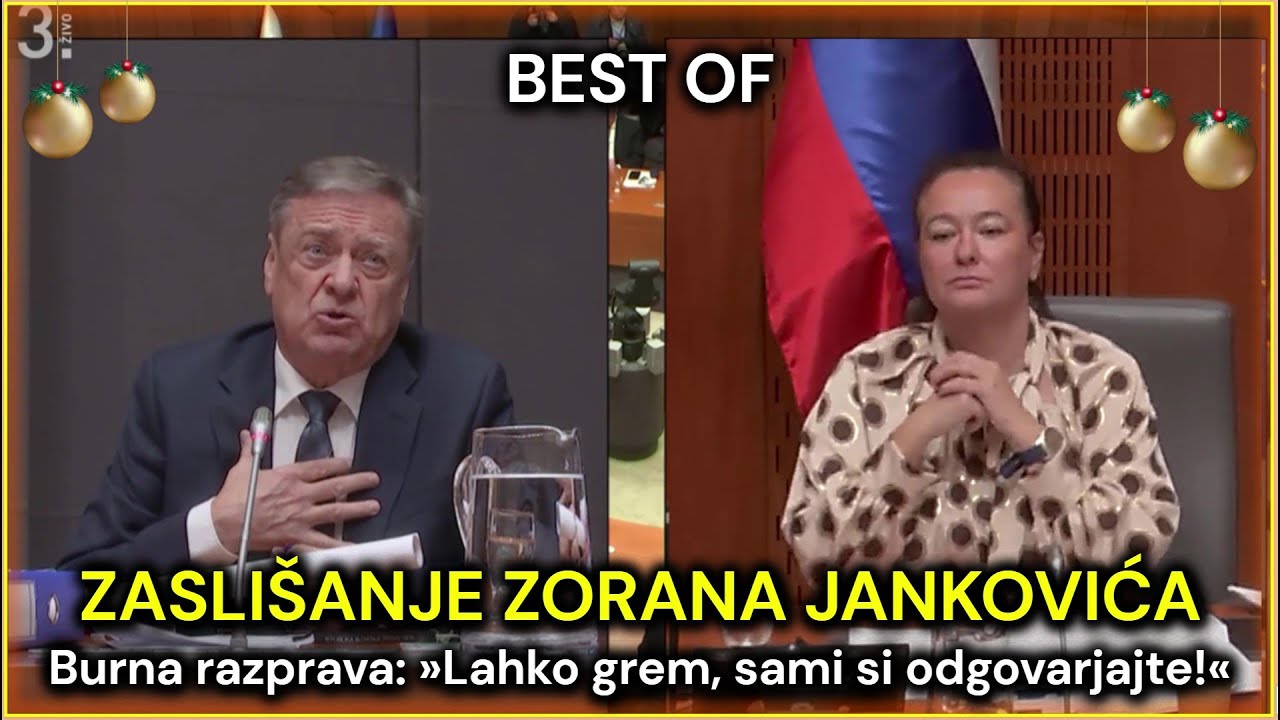 Best Of: Burno zaslišanje Zorana Jankovića: »Lahko takoj grem!« | Opomini, kaos, smeh (12. 12. 2025)