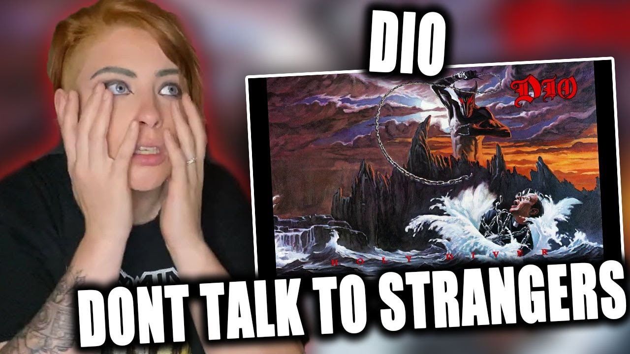 HIS VOICE IS GOD! | First Time HEARING Dio - DONT TALK TO STRANGERS | REACTION