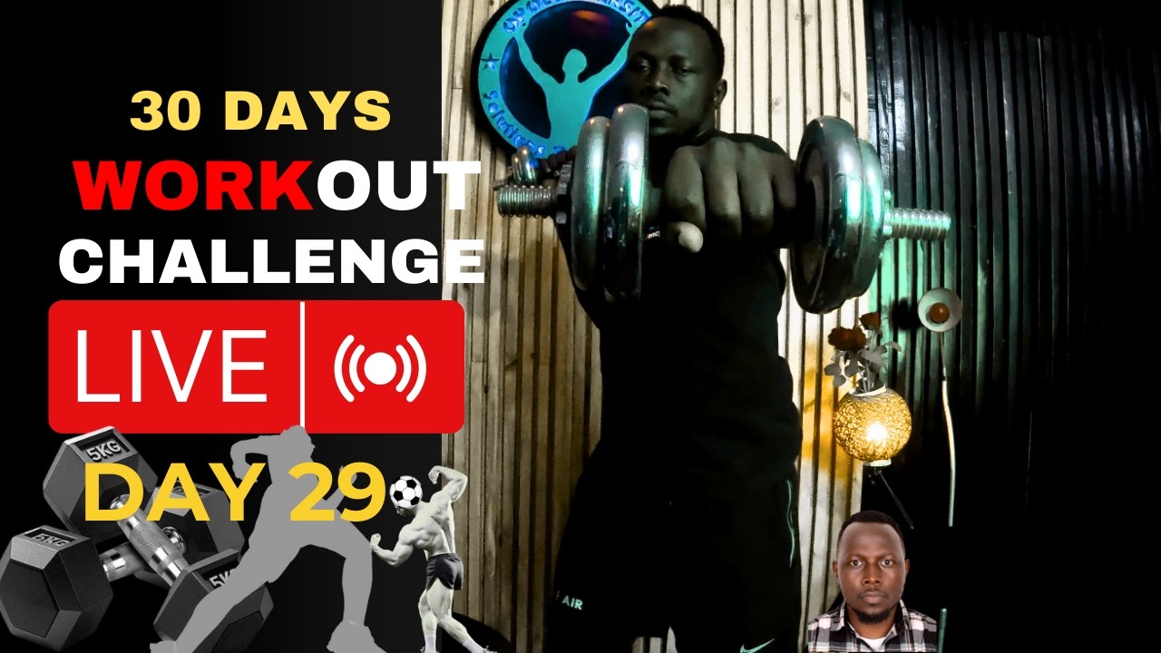 Day 29 of 30 Days 1000 Reps Workout Challenge | Let's do it