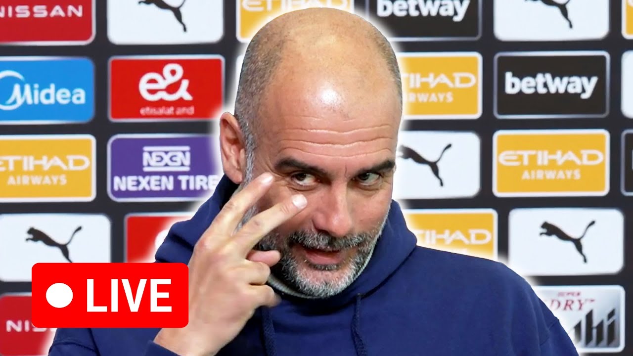 🔴 LIVE | Pep Guardiola pre-match press conference | Manchester City v Brighton