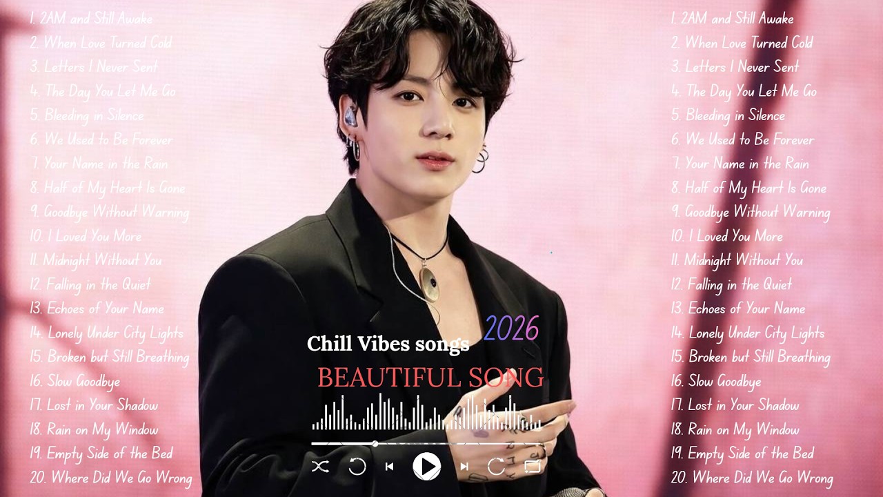 BTS JUNGKOOK Chill Vibes 2026 | Beautiful Songs Playlist