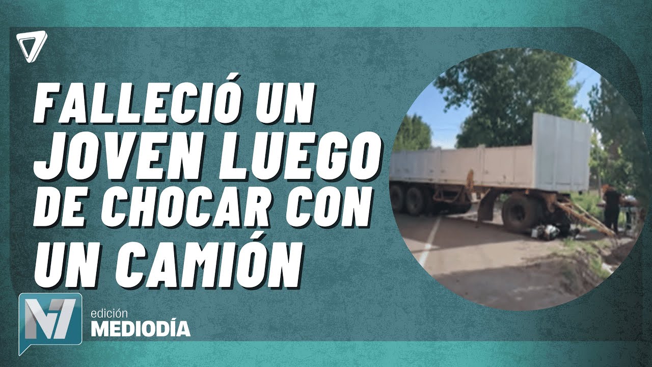 Un camión PERDIÓ el ACOPLADO y mató a un joven de 19 AÑOS