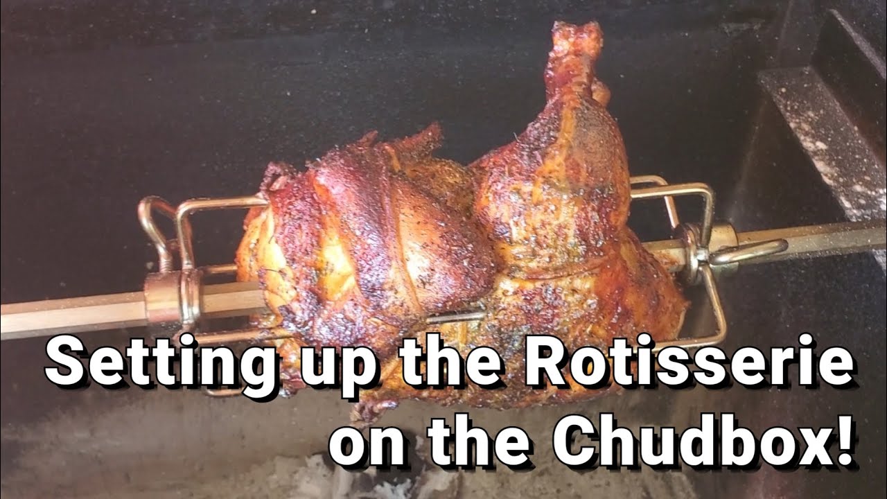 Unboxing & Set-Up of the Rotisserie on the Chudbox 🍗