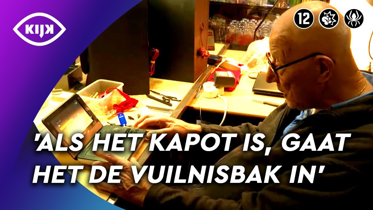 Deze KRINGLOOPWINKEL blijkt HOTSPOT (voor spullen die niet werken) | Man Bijt Hond | KIJK