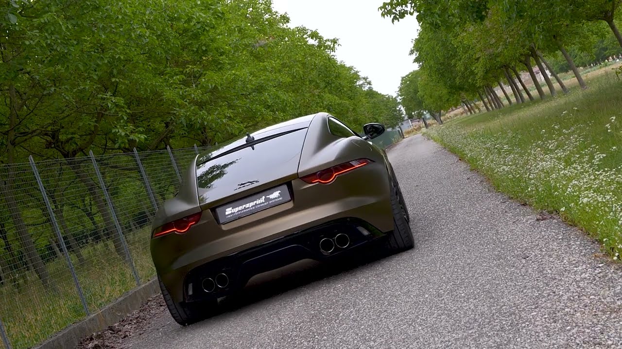 Supersprint exhaust for JAGUAR F-Type R Coupè (5.0L V8 Supercharged - - 550 Hp) 2014 - 2019