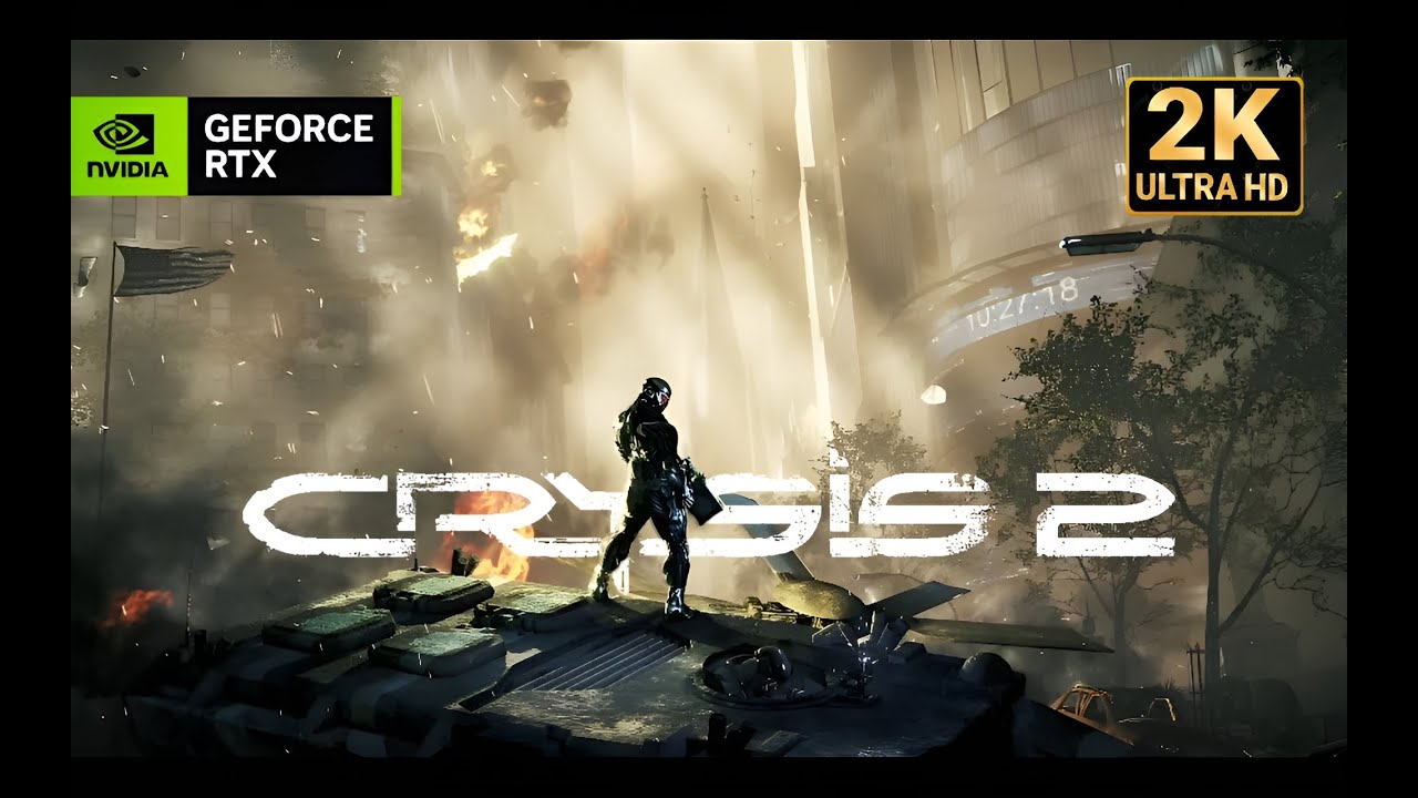 CRYSIS 2 Playthrough 1 In the Deep End | RTX ON | 2K ULTRA