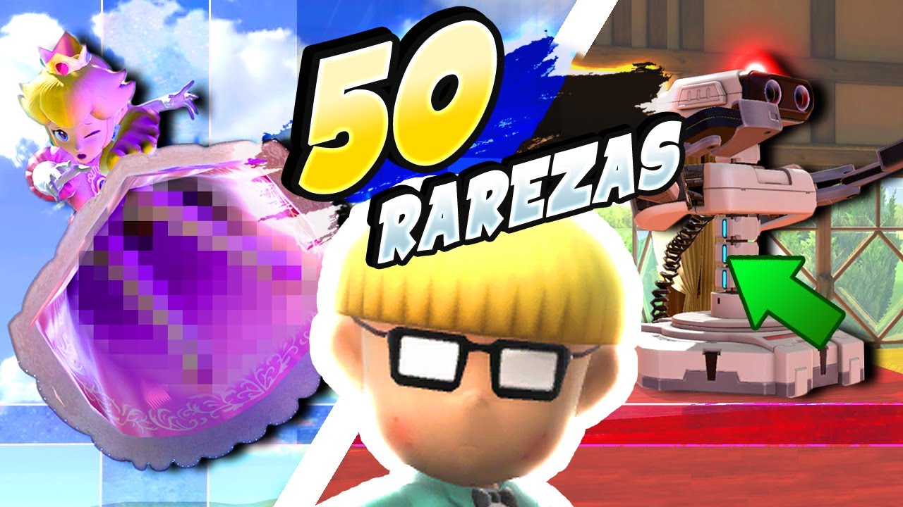 😲los 50 detalles MÁS RAROS de Super Smash Bros Ultimate - Nintencomedy