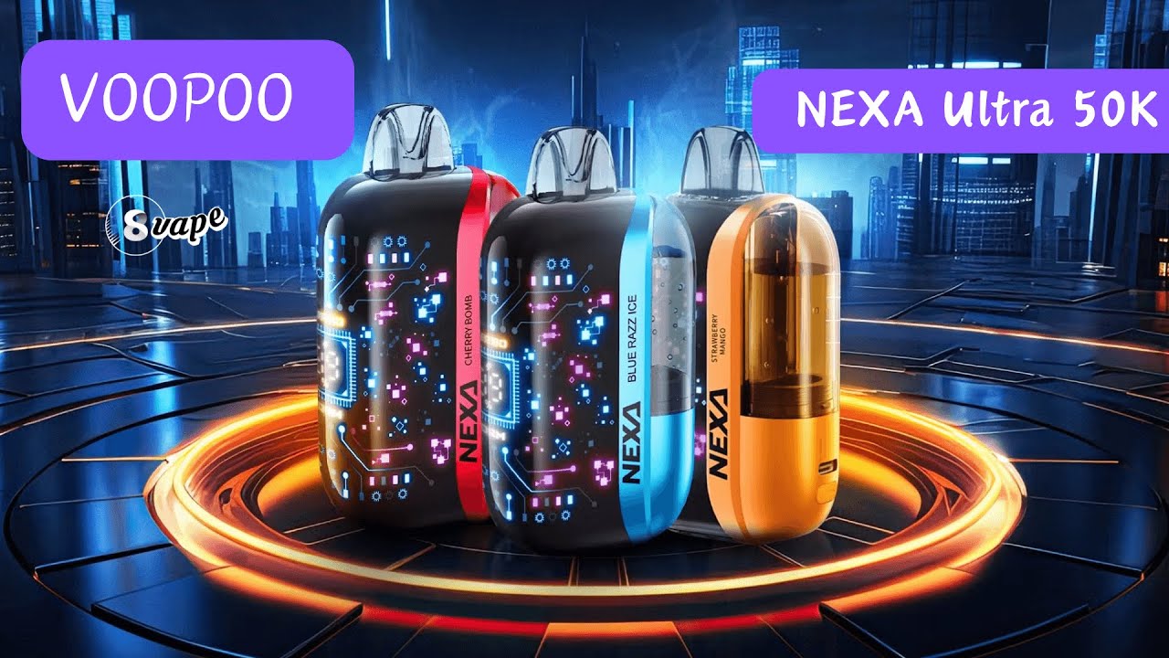 VOOPOO NEXA Ultra 50K: 50,000 Puffs of Pure Vaping Pleasure!