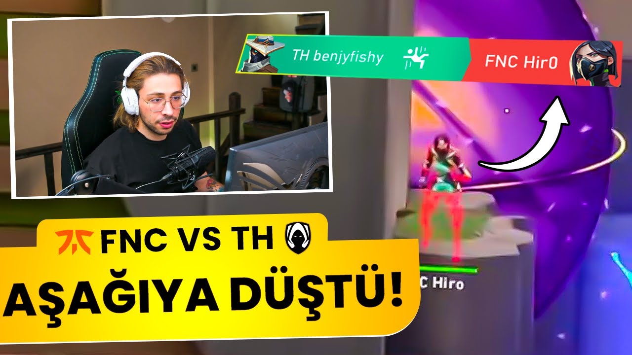 COMBATRY G&Ouml;Z&Uuml;NDEN FNC VS TH - HARİTADAN D&Uuml;ŞENLER VAR !!! | VCT CHAMPIONS 2024 | 2. MA&Ccedil;