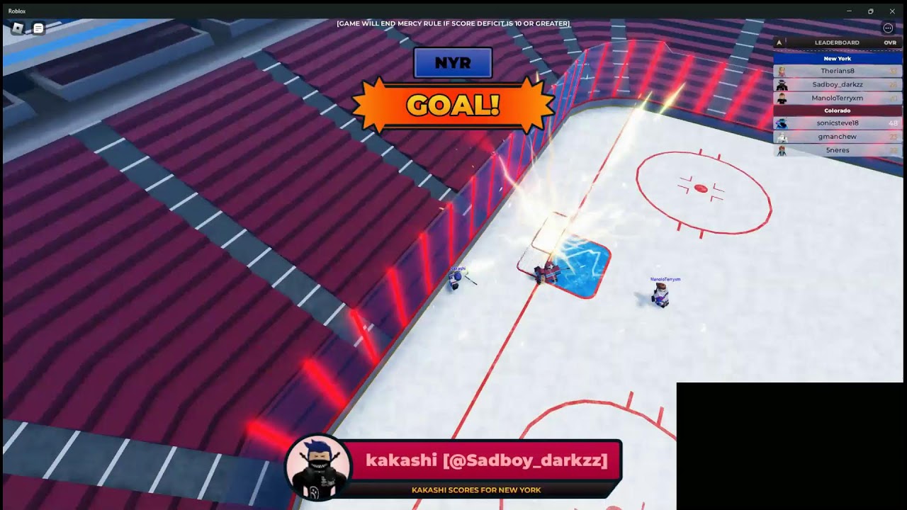 Destroying Roblox Hockey Legends