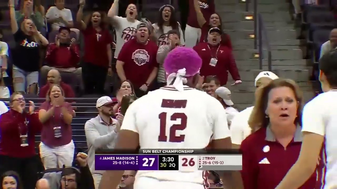 No. 2 Troy vs. No. 4 James Madison - SBC Championship (Full Highlights)