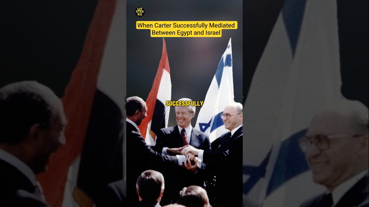 When Carter Successfully Mediated Between Egypt and Israel