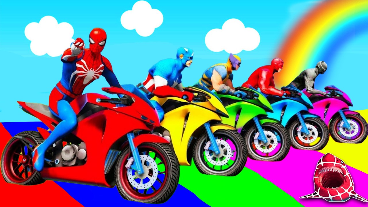الرجل العنكبوت انقاذ باتمان Spider-Man Rescue batman vs iron man vs venom funny Game GTA 5 superhero