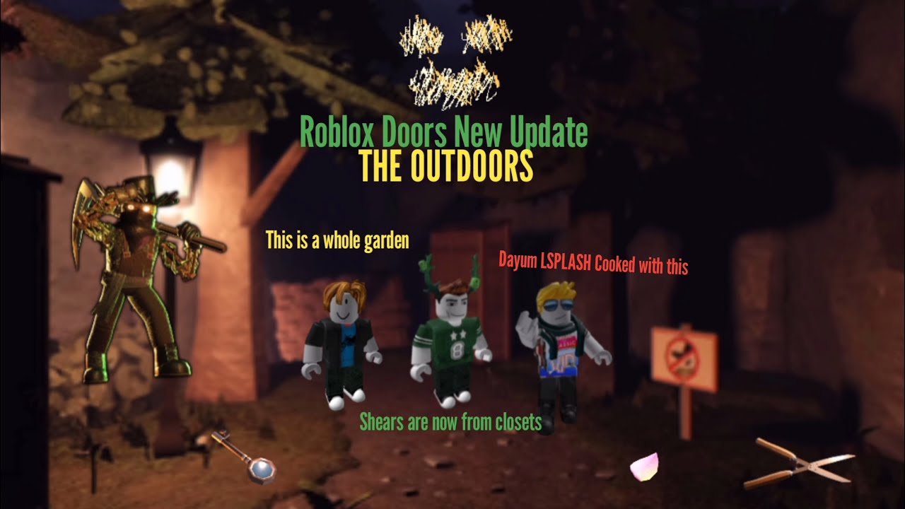 Roblox Doors New Update : The Outdoors  with @LimbuPrayash  and @KobeEmata 