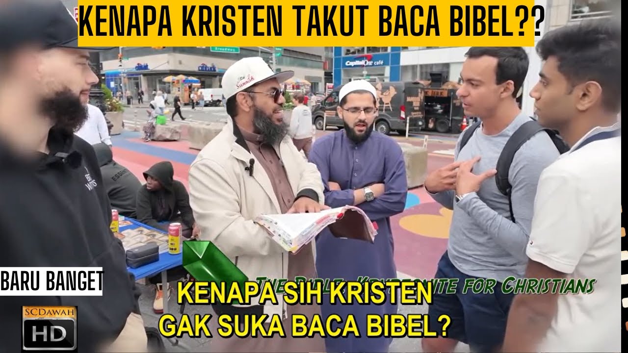 BARU: Kristen Berkilah soal Kesalahan Bibel, Malah Nyerang Qur'an!  DAPAT EDUKASI GRATI DARI SHEIKH
