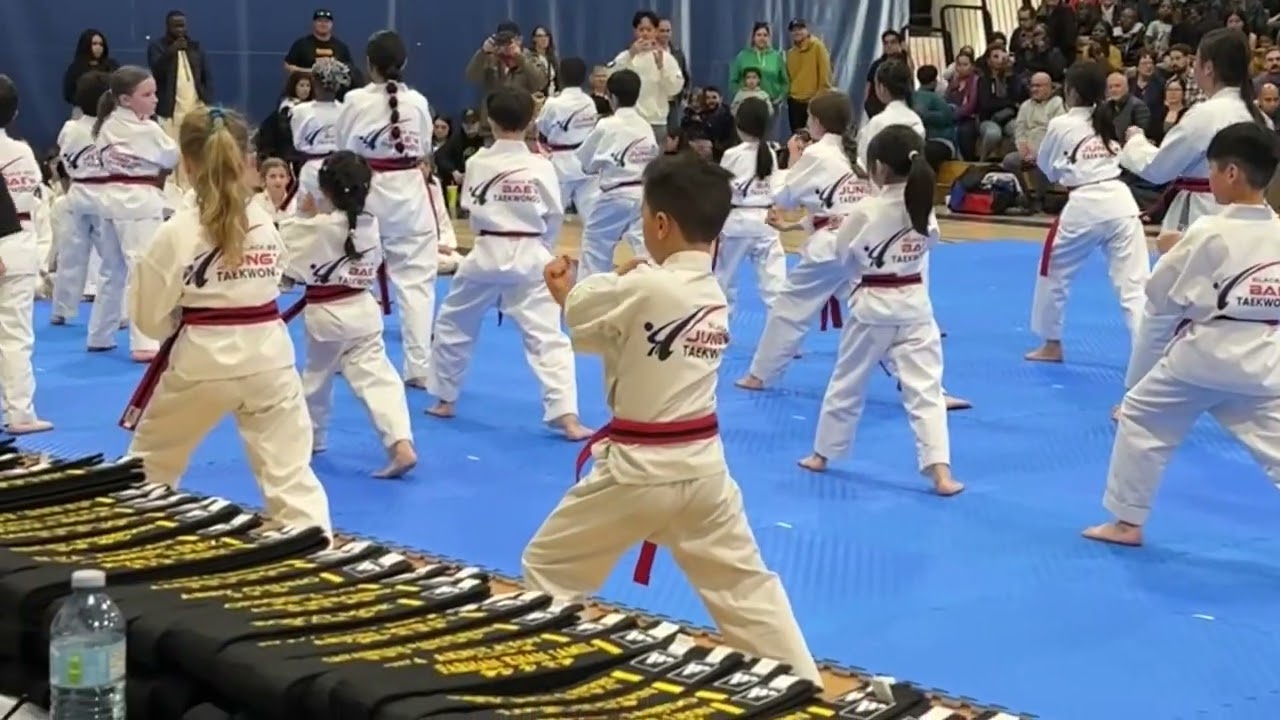 Well it’s official. The kid’s a black belt!