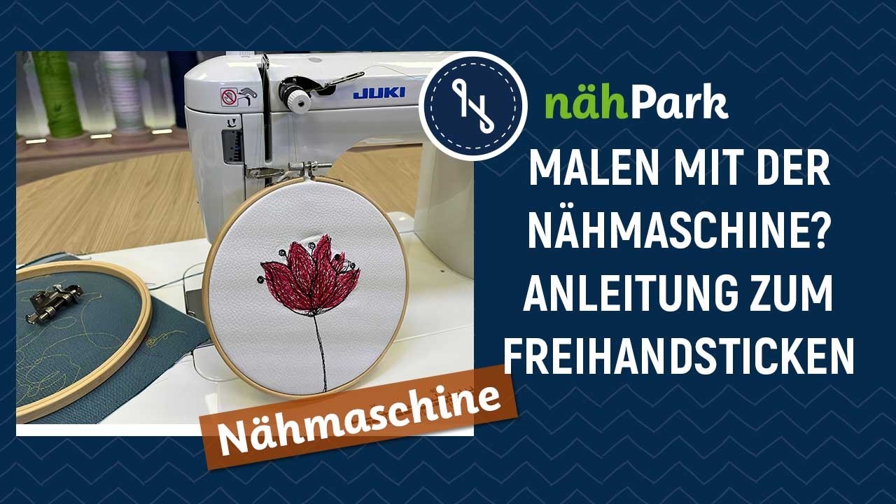Anleitung zum Nähmalen mit der Nähmaschine