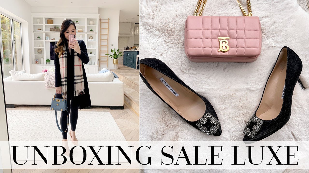 LUXURY SALES: WHAT I BOUGHT AND THE BEST OF THE SALES! MANOLOS, BURBERRY, MAX MARA & MORE!