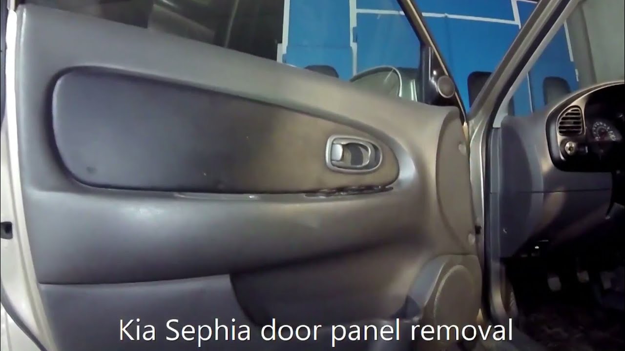 Kia Sephia  door panel removal