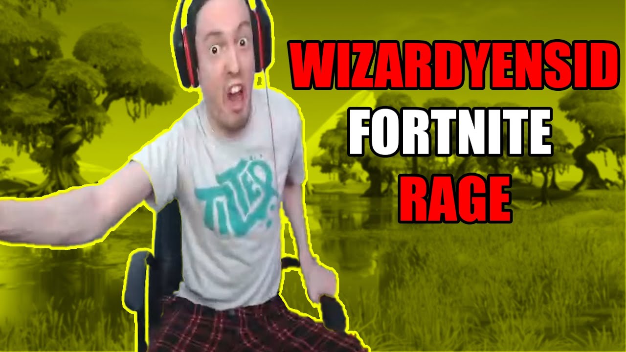 WIZARDYENSID FORTNITE ULTIMATE RAGE COMPILATION