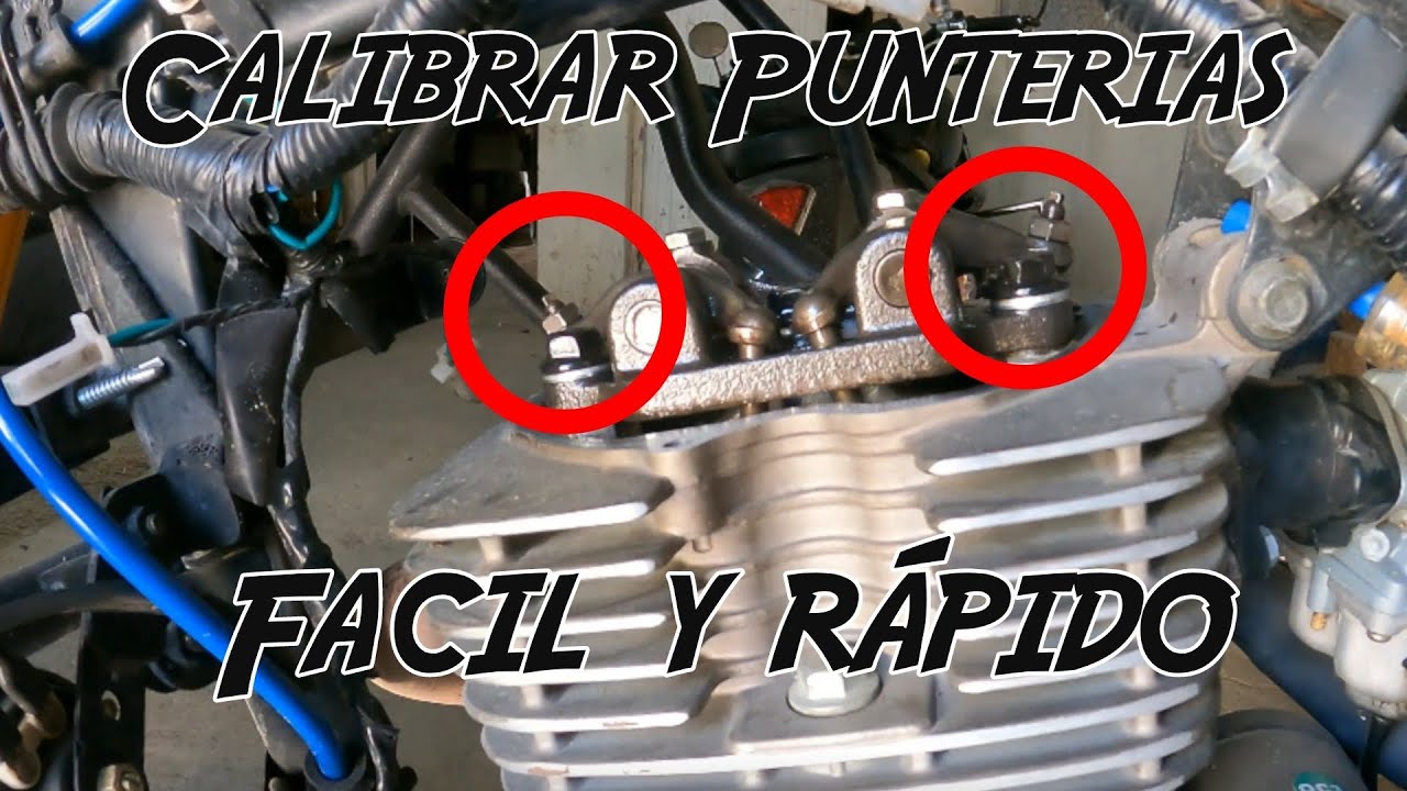 Cómo Calibrar Punterías en motos Vento/Italika facil y sin herramientas especiales