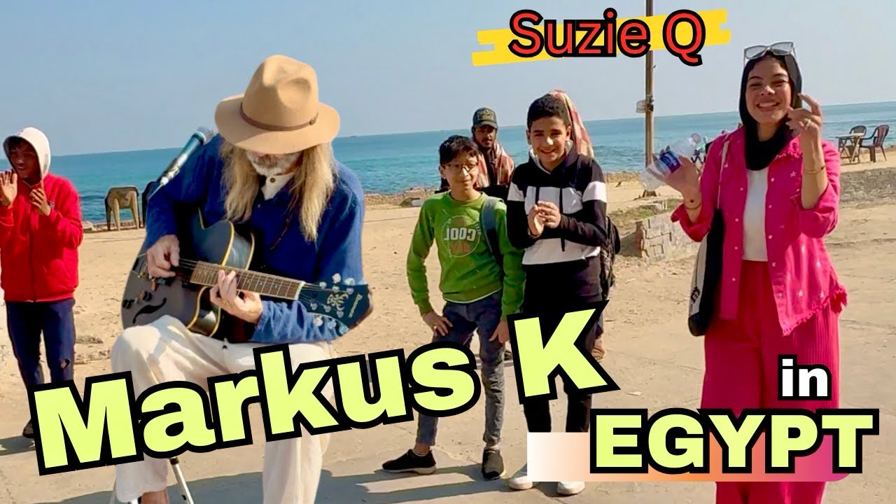Street Musician is KILLING IT in EGYPT! ‘Suzie Q’