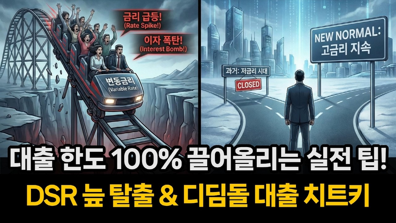[13강 2부]대출 한도 영혼까지 끌어모으는 DSR 탈출 전략 & 디딤돌 대출 치트키 (ft. 중도상환수수료 반토막)
