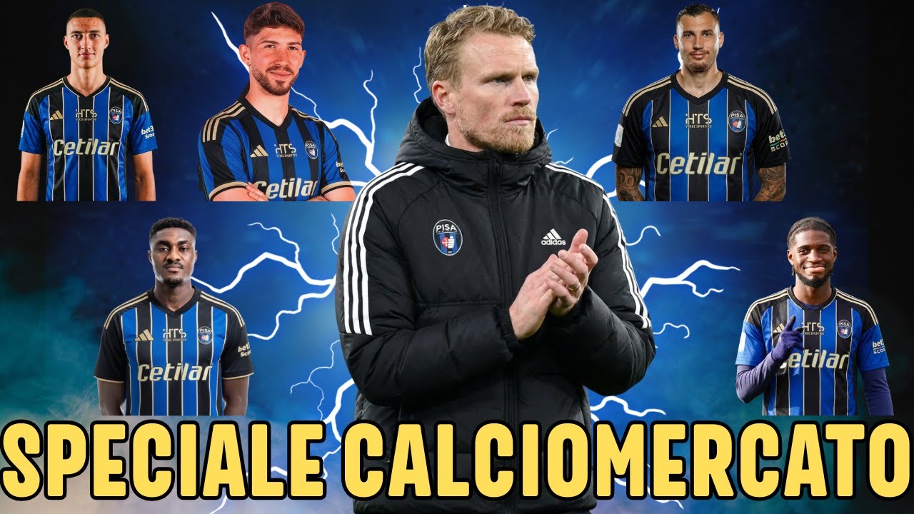 [CALCIOMERCATO] RIEPILOGO DELLE TRATTATIVE PORTATE A TERMINE DAL PISA NELLA SESSIONE INVERNALE 🖤💙
