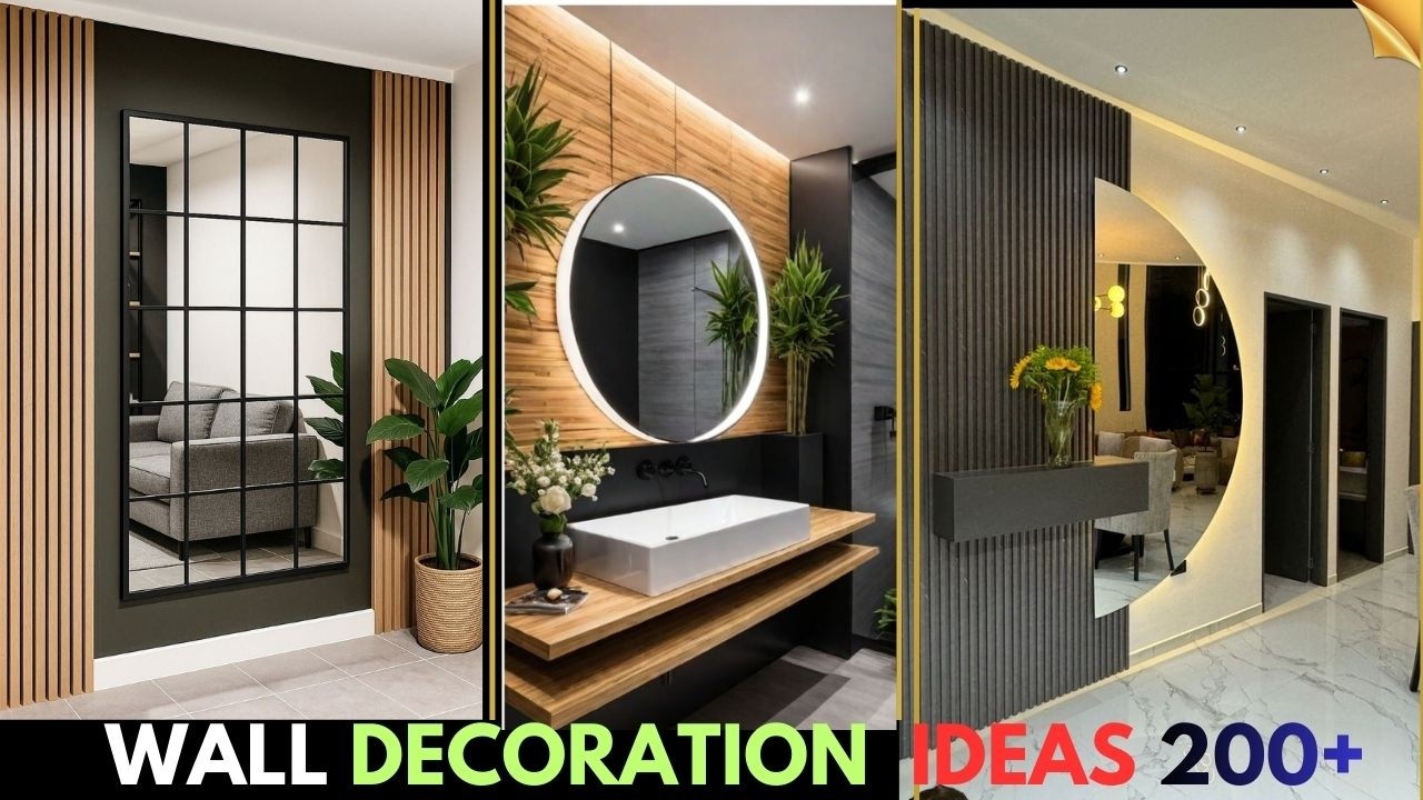 Trending Wall decoration Ideas |🚀200+ Creative Wall Decor Ideas for Stylish Homes| Modern Wall #wall
