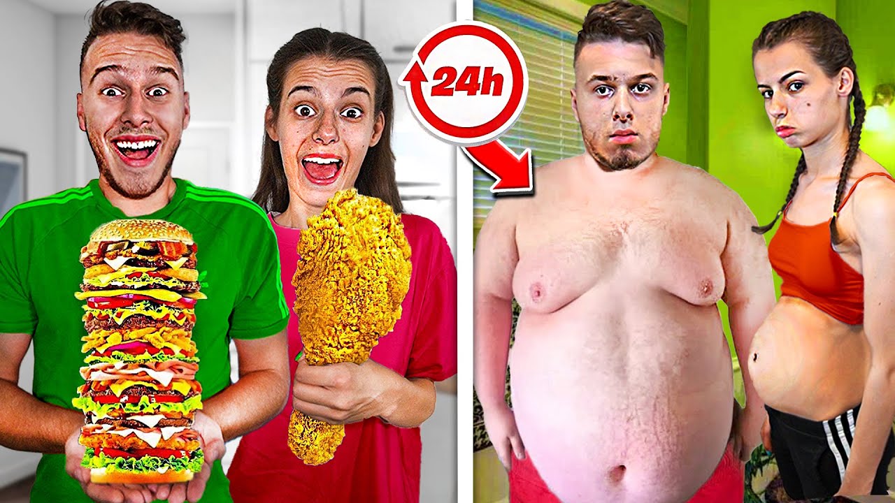Măn&acirc;nc 100,000 Calorii &Icirc;n 24 ORE !