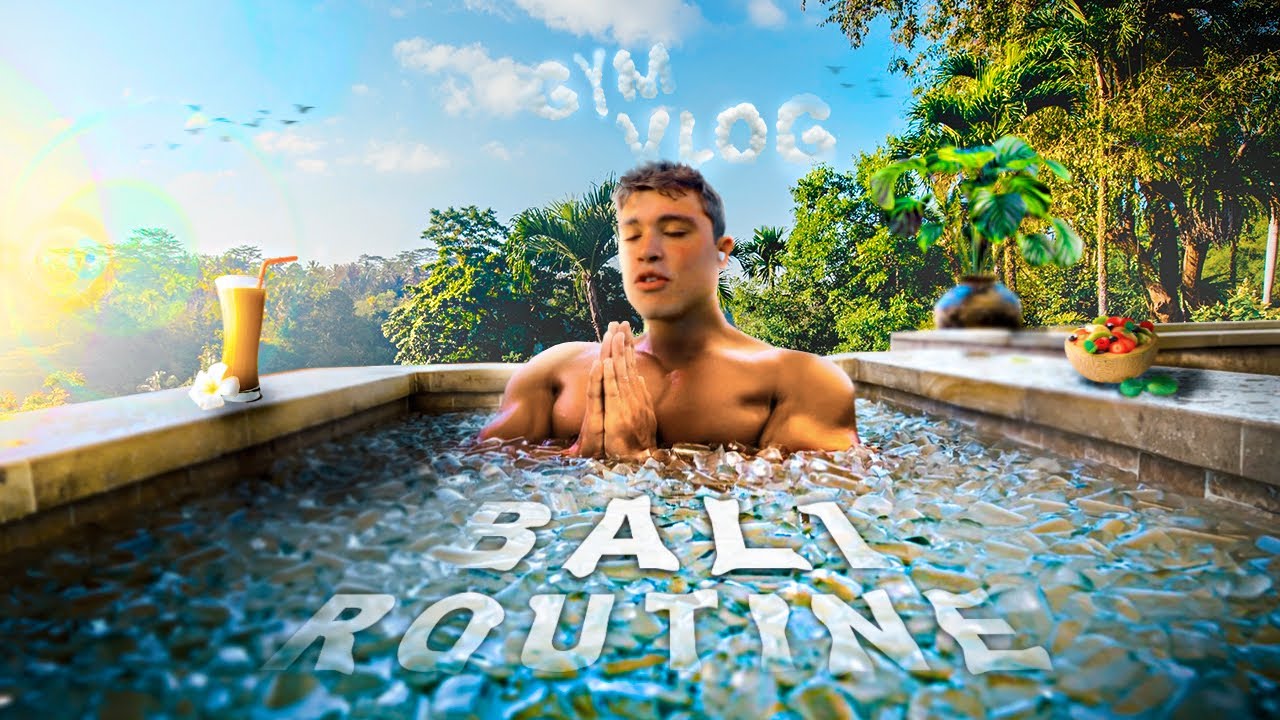 une journée avec moi à Bali | bain froid, update gainzclub, parfums
