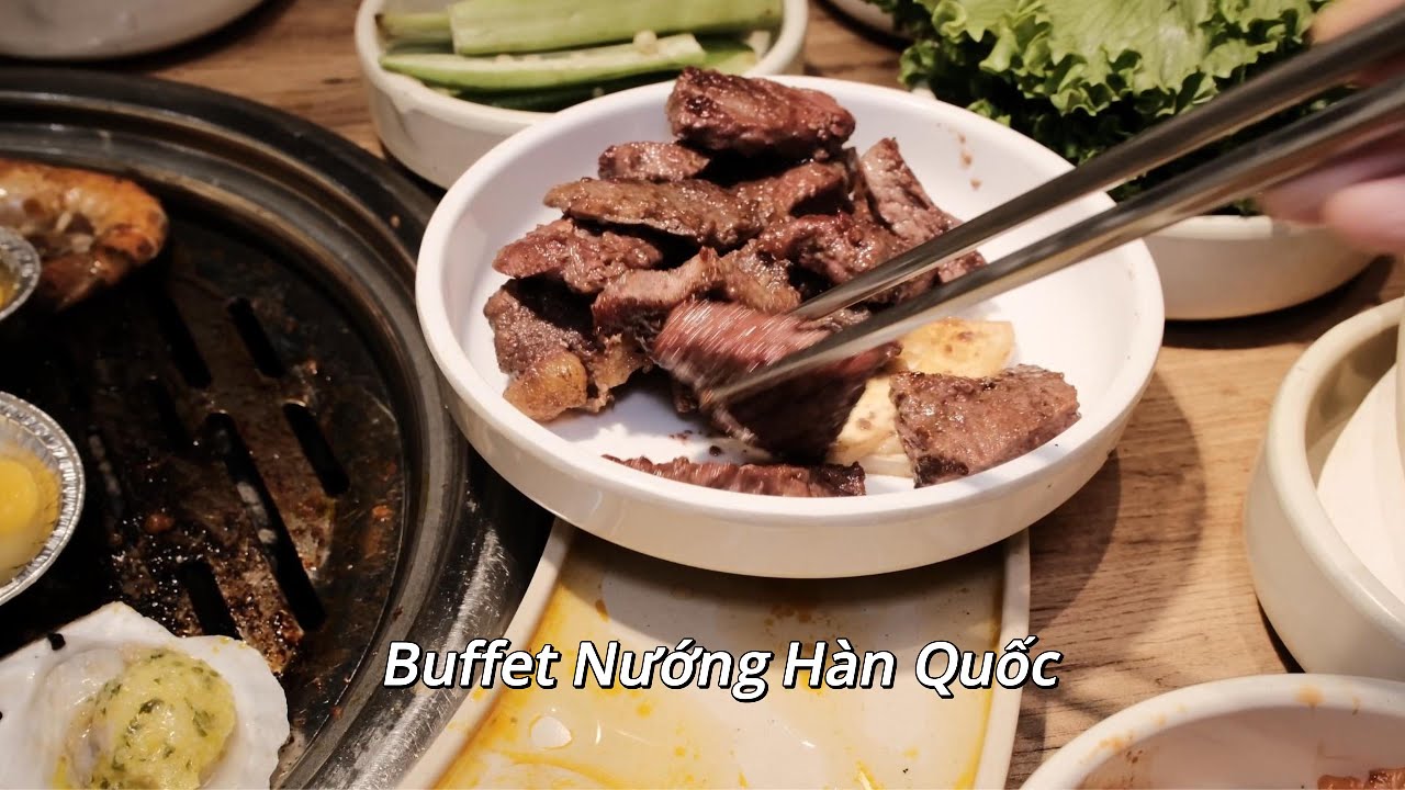 Buffet Nướng Hàn Quốc 399K + VAT | Gấu Mèo Ở Sài Gòn
