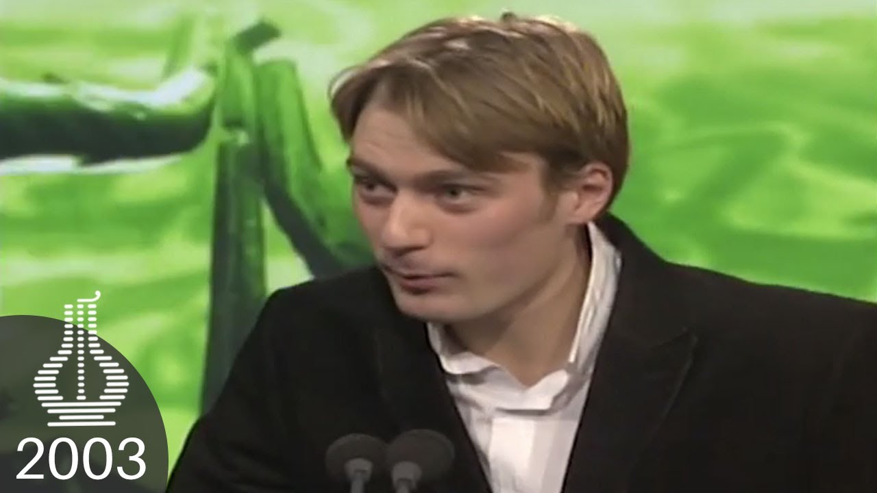 Julian Berntzen vinner Årets Nykommer (Spellemannprisen 2003)